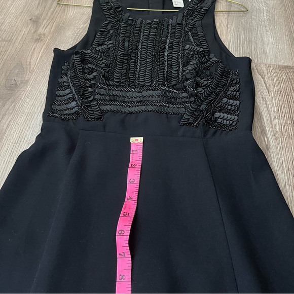 H&M Formal Sequin Top Black Maxi Dress. Women’s size 4 - Picture 9 of 12